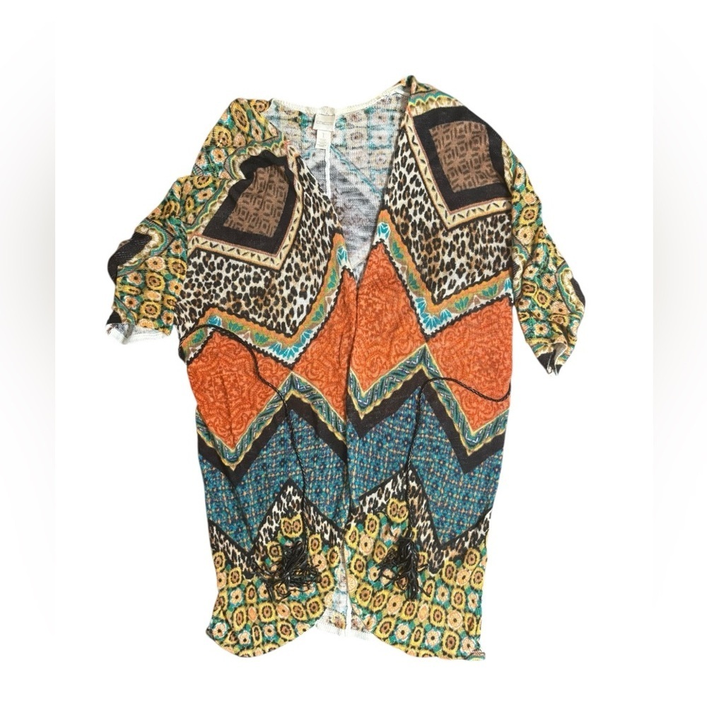 Chico's Multicolor Knit Cardigan - Picture 11 of 11